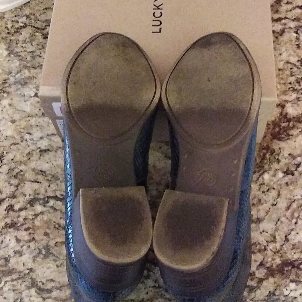 0326 Lucky Brand Belia Leather Ankle Boots* - Picture 7 of 8